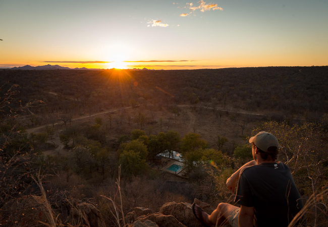 Aerial View of Chacma Bush Camp