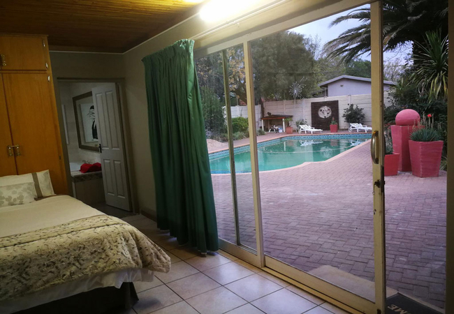 Family Room with Pool View