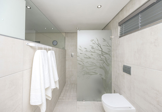 Walk-in shower ensuite