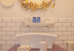 tandard Room Shower and Victorian Bath