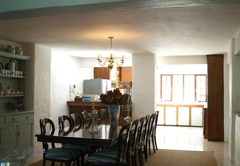 Guest dining area