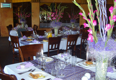 Guest dining area