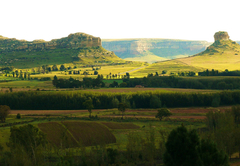 View of mountains