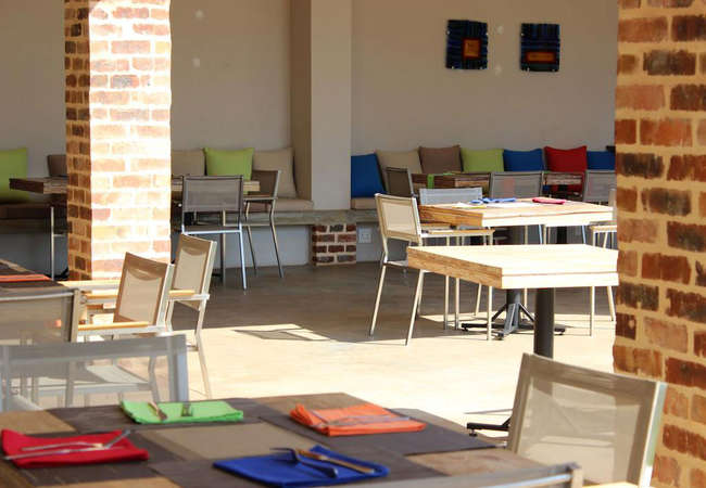 Guest dining area