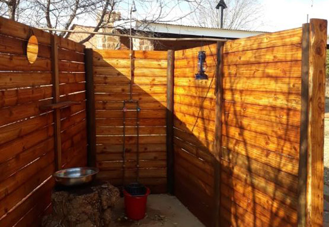 Star Gazer outdoor shower