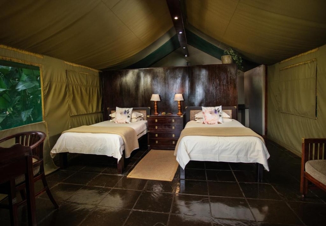 Luxury Tented Chalet Twin
