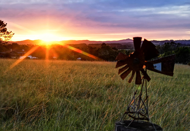 Sunrise at the Cottages