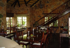 The lodge dining room