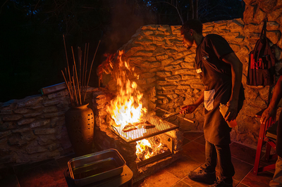 African Bush Braai at your Villa