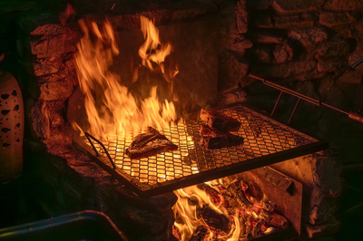 African T-Bone Braai at your Villa