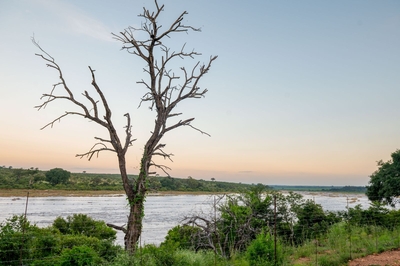 Crocodile River View from the Lodge