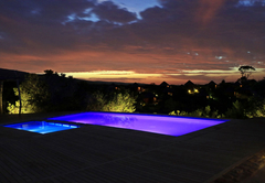 Pool at night