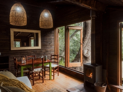 Wood Cabin (With Hot Tub)