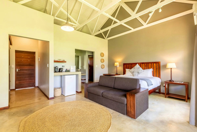 Luxury King/Twin with Sleeper Couch