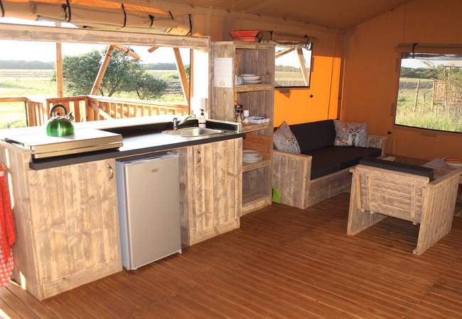 Family Self-Catering Glamping Tent 