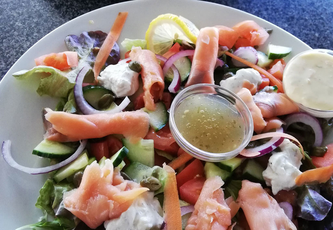 Smoked Salmon Salad