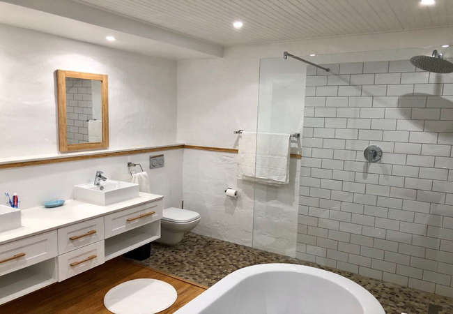 Main house bathroom