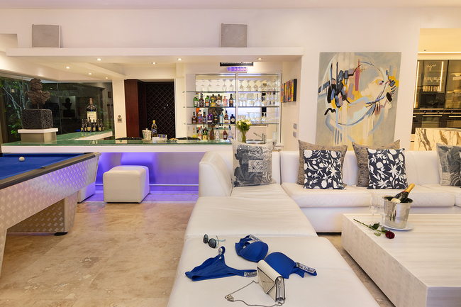Bar and Entertainment Area