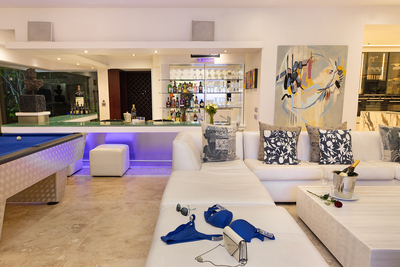 Bar and Entertainment Area