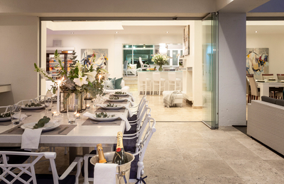 Outdoor Dining and Interior