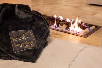 Winter Blanket and Fireplace