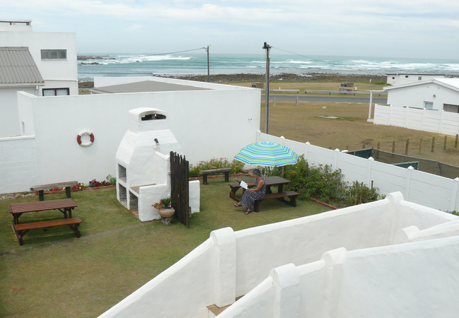 Balcony sea views