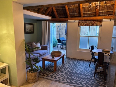 Garden Family Cottage with a terrace