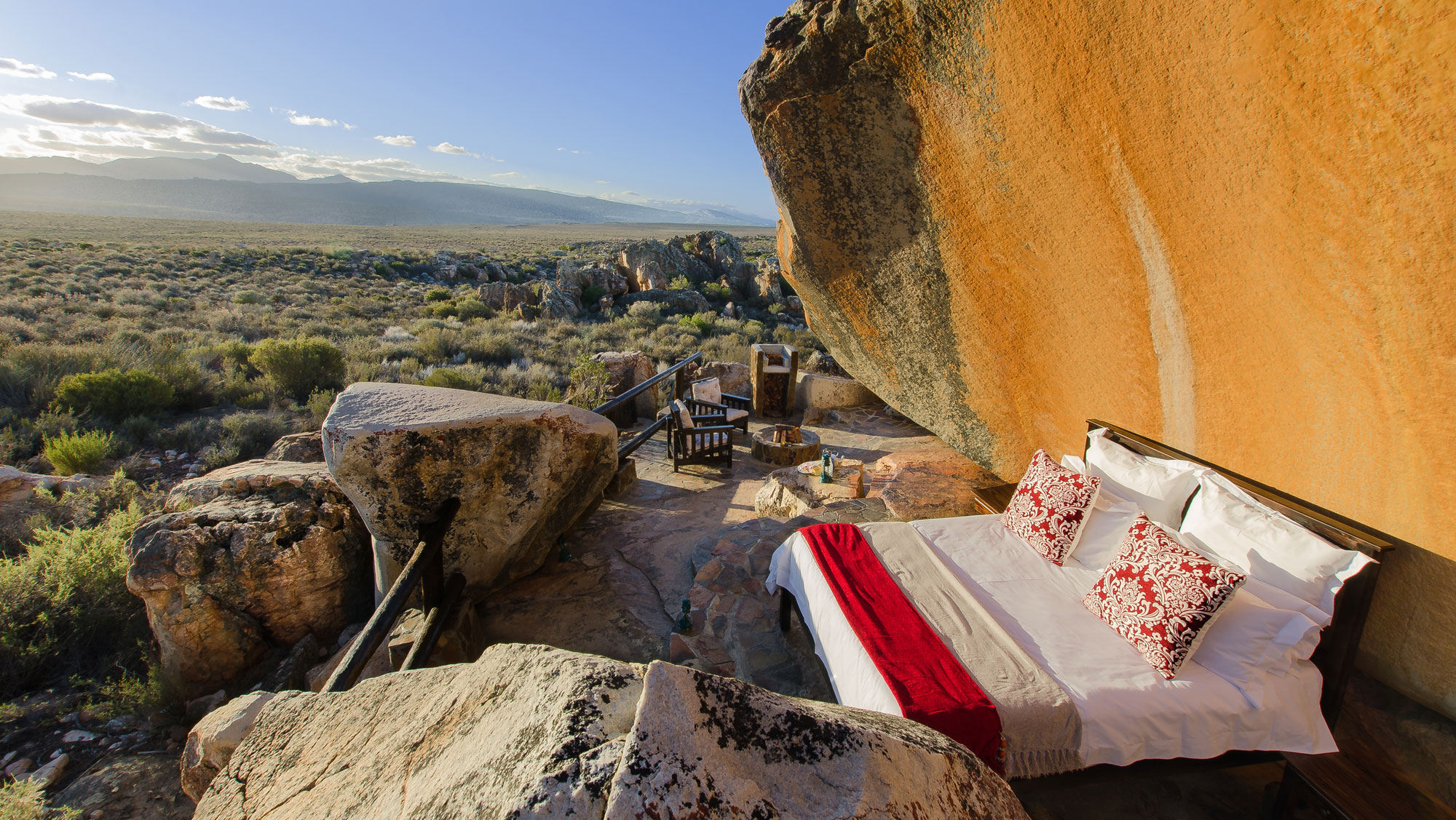 This South African cave hotel in a mountain with 6,000-yr-old art pieces is one of a kind [Photos]