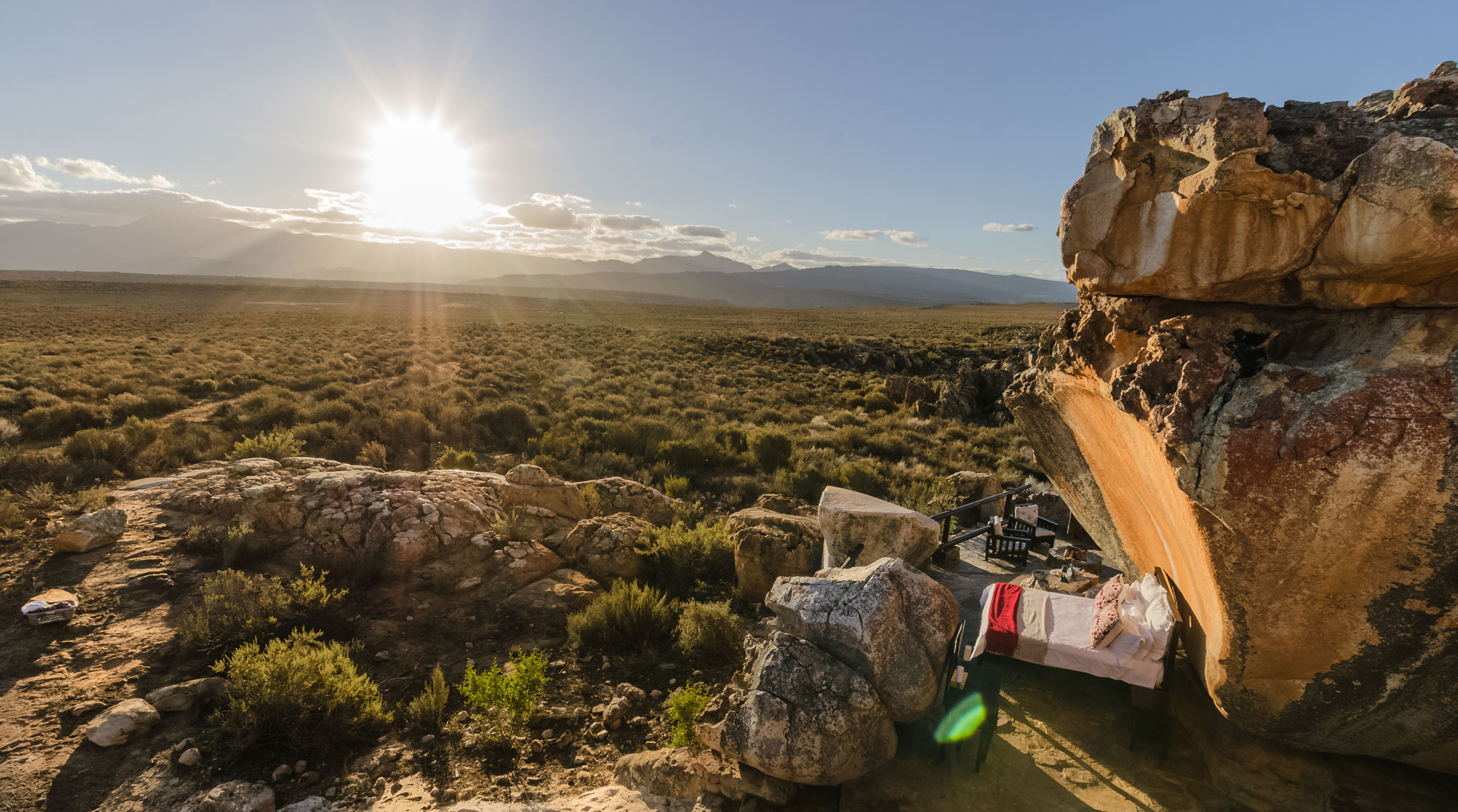 This South African cave hotel in a mountain with 6,000-yr-old art pieces is one of a kind [Photos]