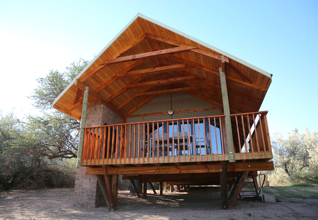 Four-Sleeper Log Cabin 