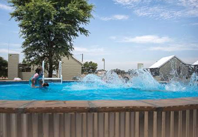 Shared swimming pool