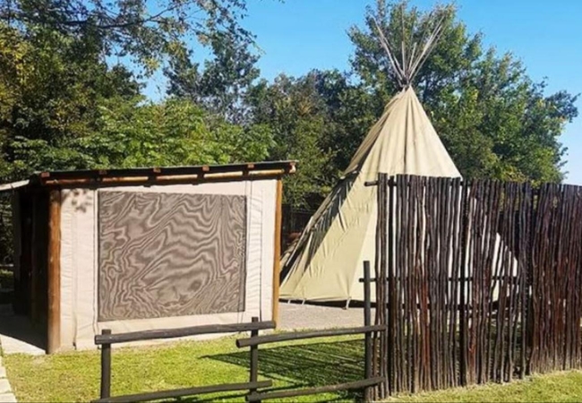 Red Indian Teepee Tents