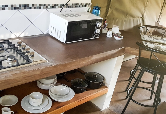 Luxury Tented En-Suite Chalets