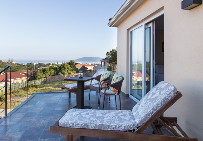 Sun Loungers on terrace