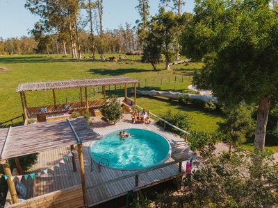 Farm swimming pool