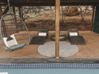 Exclusive Use Tented Log Cabin