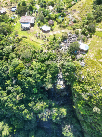 Louis at Magwa Falls