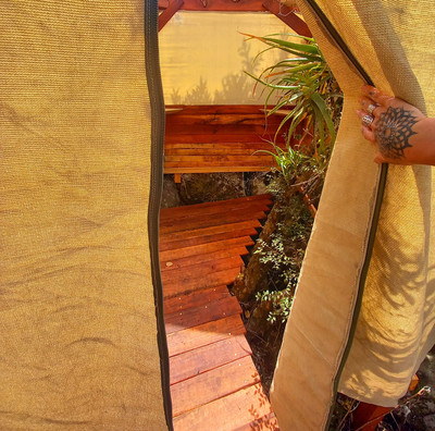 Louis at Magwa Falls