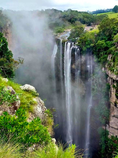 Louis at Magwa Falls