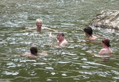 River swimming