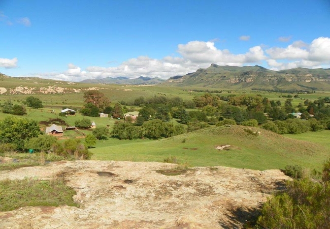 View from East of homestead