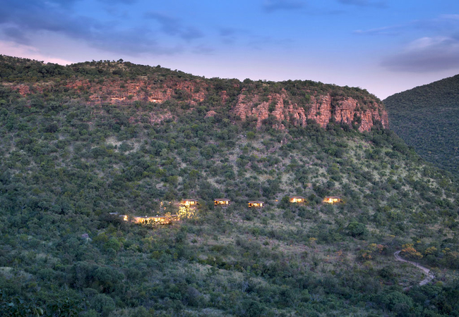 Aerial view of Lodge