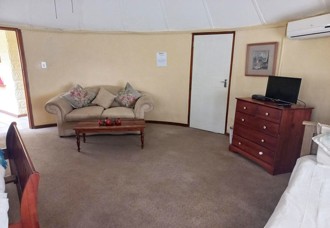 Rondavel Triple with Garden Views