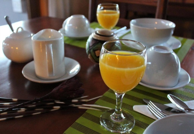 Breakfast at Marula Lodge