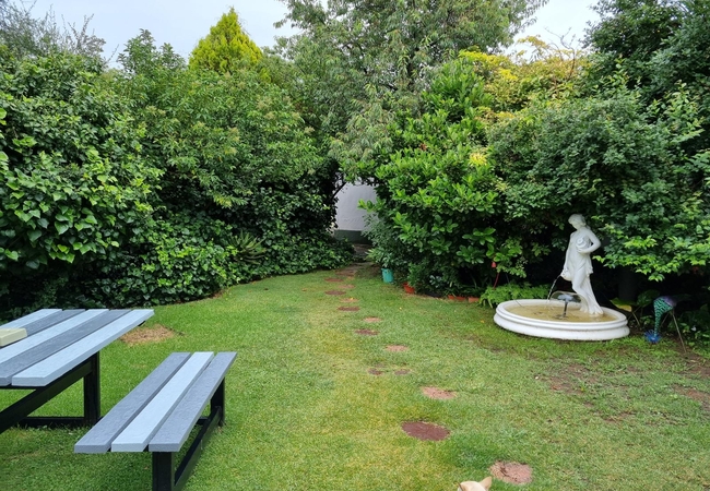 Seating in the garden