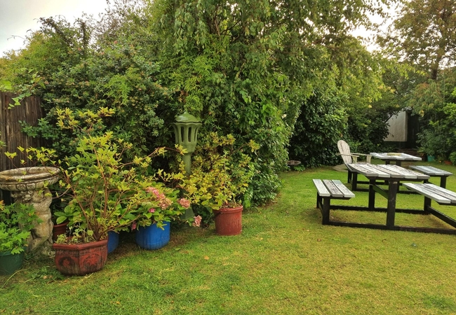 Seating in the garden