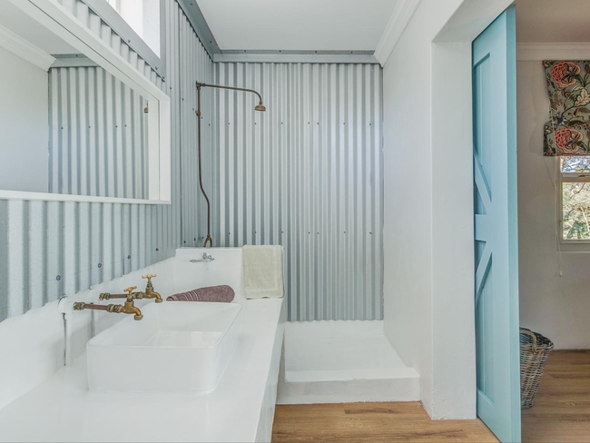 Stone cottage Guinea Fowl