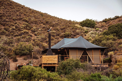 Exclusive Use Glamping Tent with Hot Tub
