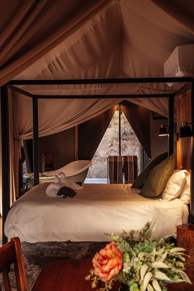 Exclusive Use Glamping Tent with Hot Tub