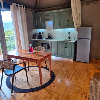 Exclusive Use Glamping Tent with Hot Tub